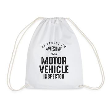 Großartig, ich bin ein Kfz-Inspektor - Turnbeutel - Weiß - Vorne