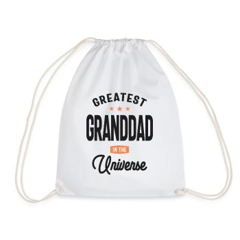 Greatest Granddad in The Universe - Drawstring Bag - white - Front