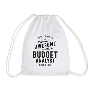 Budget Analyst - Drawstring Bag - white - Front
