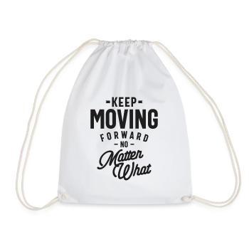 Forward Bound - Stay Motivated - Motivational - Drawstring Bag - white - Front