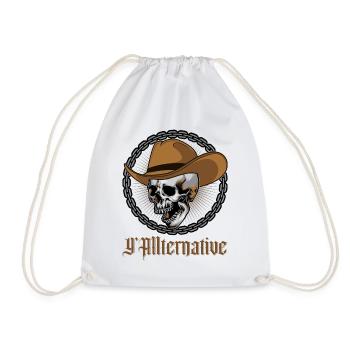 Gothique Y’allternative Graphic Western - Sac de sport léger - blanc - Devant