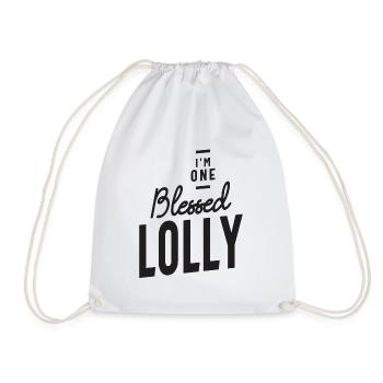 Lolly - Design für Mütter und Omas - Turnbeutel - Weiß - Vorne
