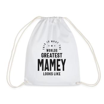 World's Greatest Mamey - Mütter und Omas - Turnbeutel - Weiß - Vorne