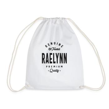 Raelynn Genuine & Trusted - Drawstring Bag - white - Front