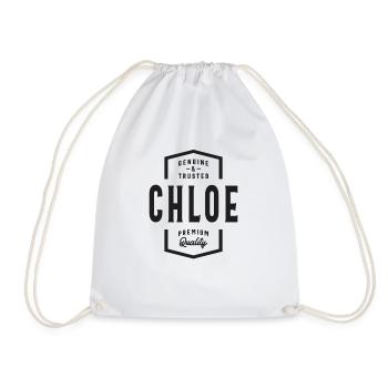 Genuine and Trusted Chloe - Drawstring Bag - white - Front