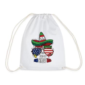 No Sabo Kid Hispanique américano-mexicain - Sac de sport léger - blanc - Devant