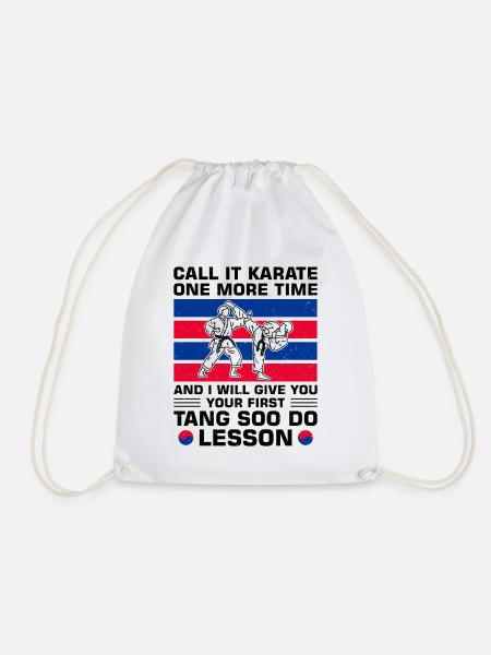 Tang Soo Do Geschenk - Turnbeutel - Weiß