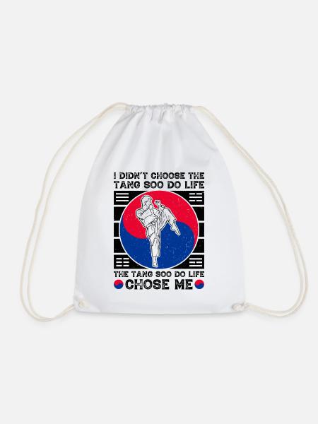 Tang Soo Do Geschenk - Turnbeutel - Weiß
