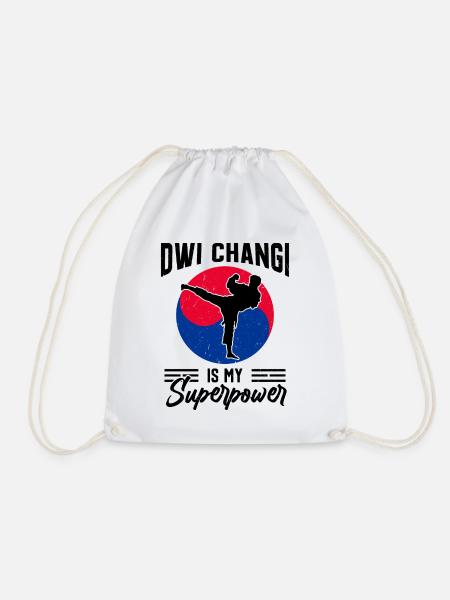 Tang Soo Do Geschenk - Turnbeutel - Weiß