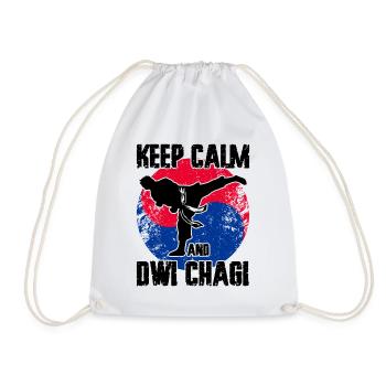 Cadeau Tang Soo Do - Sac de sport léger - blanc - Devant