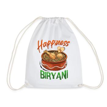 Cuisine indienne, gourmets, amateurs de biryani, - Sac de sport léger - blanc - Devant