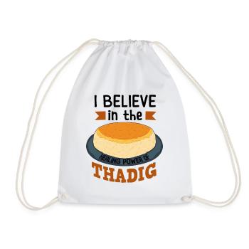 Gifts for gourmets from Thadig - Drawstring Bag - white - Front