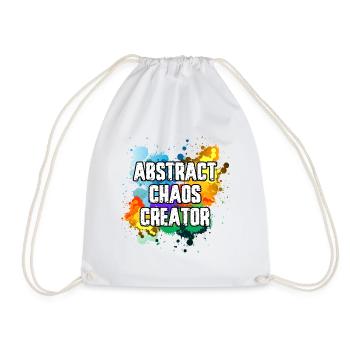 Peintre Toile Liquide Peinture Art Peinture - Sac de sport léger - blanc - Devant