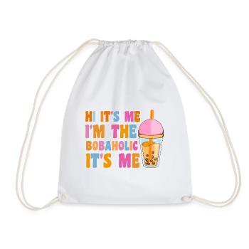Bubble Tea Drink Pearl Milk Tea Lover Kawaii - Sac de sport léger - blanc - Devant