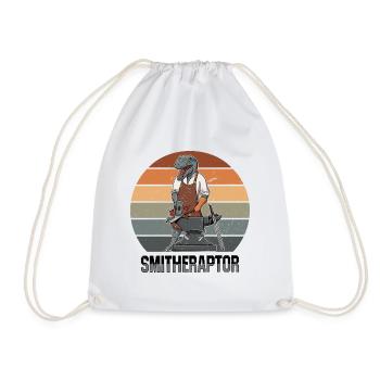 Forger Métallurgiste Dino - Sac de sport léger - blanc - Devant