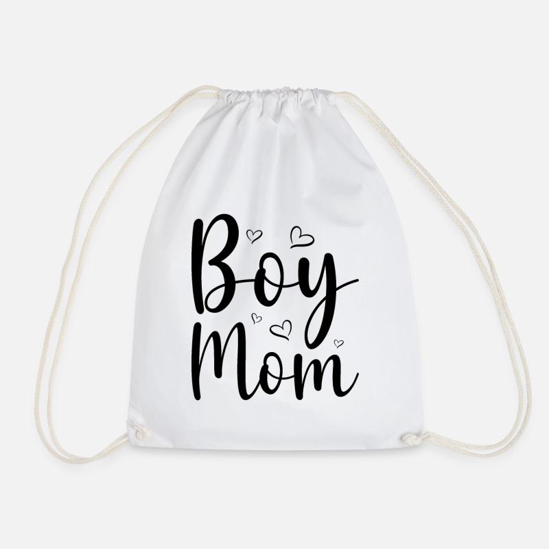 Mutter Von Jungs Beste Mama aller Zeiten - Turnbeutel - Weiß
