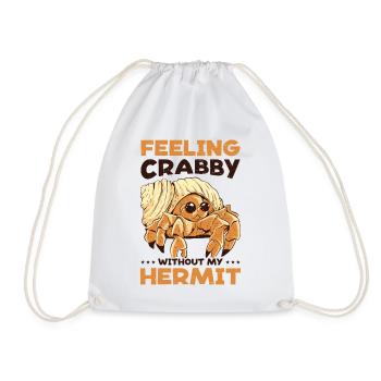 Fruits de mer, Fruits de mer, Moules, Bernard-l’ermite - Sac de sport léger - blanc - Devant