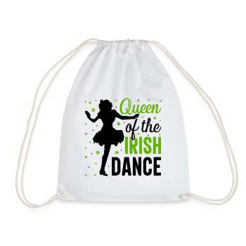 Danse irlandaise Danse irlandaise - Sac de sport léger - blanc - Devant