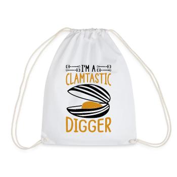Moules Fruits de mer - Sac de sport léger - blanc - Devant