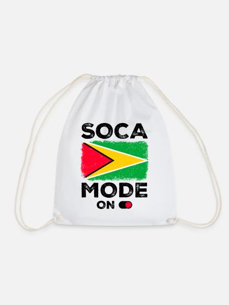 Soca Dance Guyana - Turnbeutel - Weiß