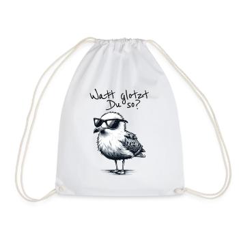 Watt vous regarde alors en disant - Sac de sport léger - blanc - Devant