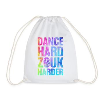 Funny Zouk Dancer Saying - Drawstring Bag - white - Front