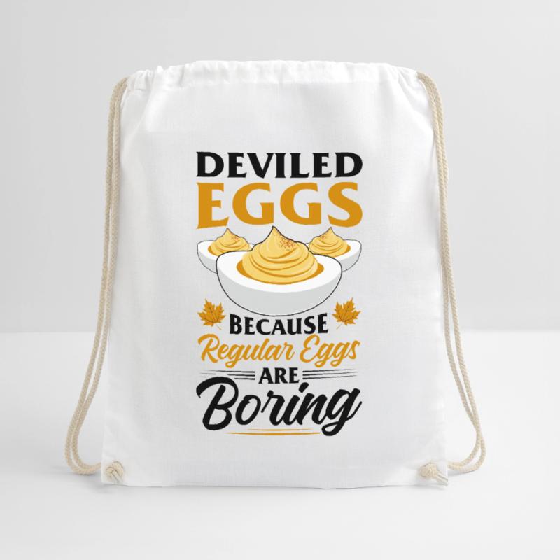 Devil's Egg Spell Drawstring Bag
