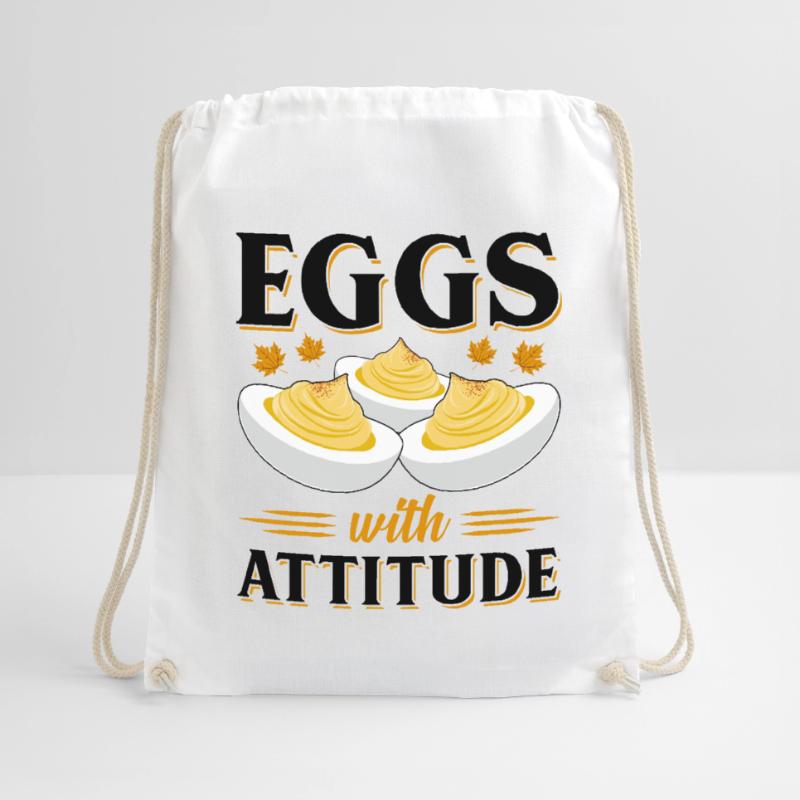 Devil's Egg Spell Drawstring Bag