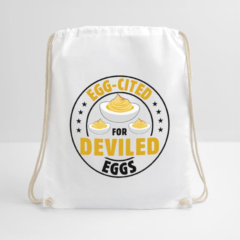 Devil's Egg Spell Drawstring Bag