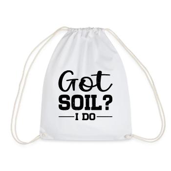 Soil Scientist Pedology - Drawstring Bag - white - Front