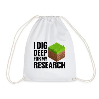 Soil Scientist Pedology - Drawstring Bag - white - Front
