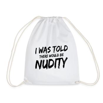 Dicton du nudisme - Sac de sport léger - blanc - Devant