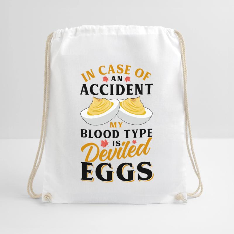 Devil's Egg Spell Drawstring Bag
