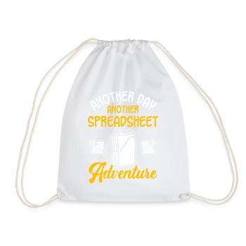 Humour de bureau - Sac de sport léger - blanc - Devant