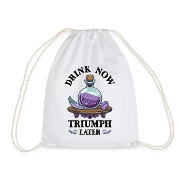 Potion Fantasy Enthusiast RPG Gamer - Drawstring Bag - white - Front