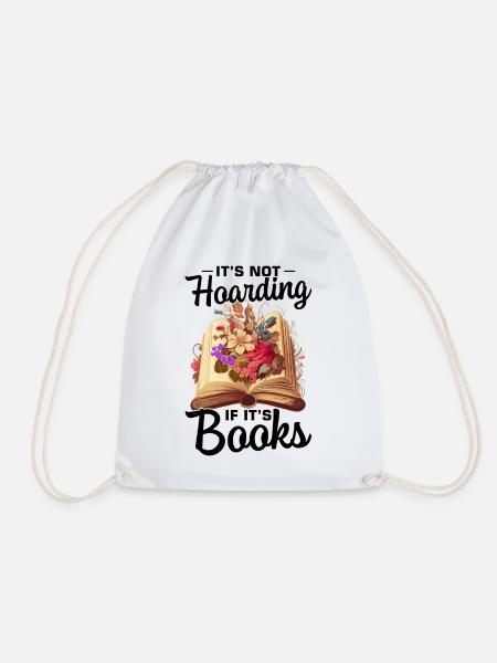 Lesen Buch Merch Booktok Bookish Geschenk Buch - Turnbeutel - Weiß