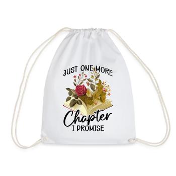 Lesen Buch Merch Booktok Bookish Geschenk Buch - Turnbeutel - Weiß - Vorne