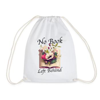 Lesen Buch Merch Booktok Bookish Geschenk Buch - Turnbeutel - Weiß - Vorne