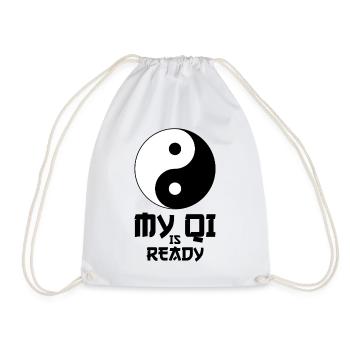 Médecine Chinoise MTC - Sac de sport léger - blanc - Devant