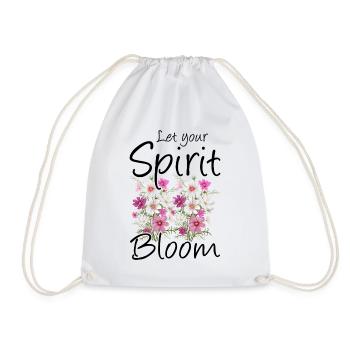 Fleurs sauvages Fleurs - Sac de sport léger - blanc - Devant