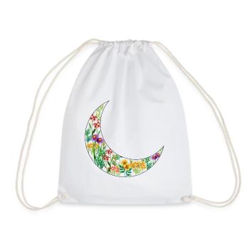 Wildflowers Flowers - Drawstring Bag - white - Front