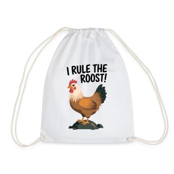 Poulets Poulets - Sac de sport léger - blanc - Devant
