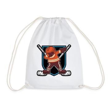 Eishockey Trainer Eishockey Spieler Eishockey Schl - Turnbeutel - Weiß - Vorne