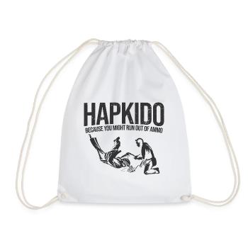 Koreanischer Kampfsport Hapkido - Turnbeutel - Weiß - Vorne