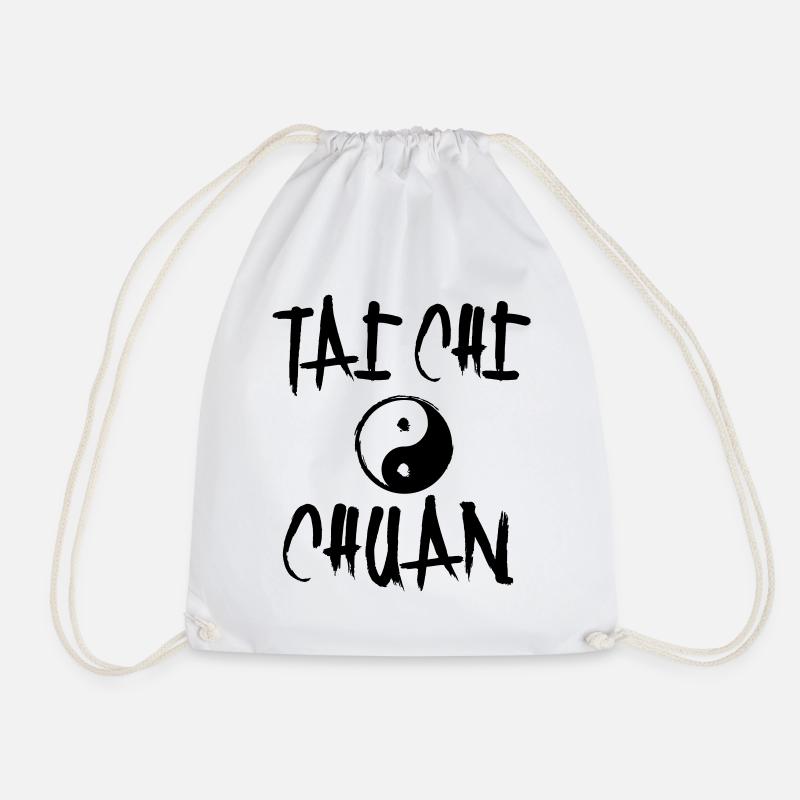 Tai Chi Chuan Yin Yang - Turnbeutel - Weiß