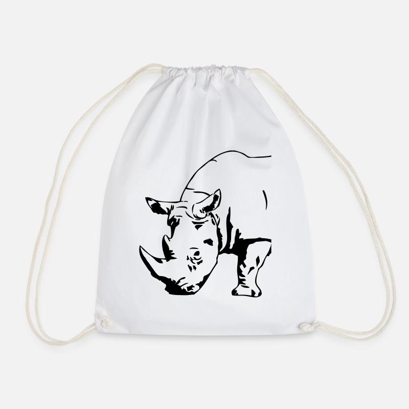 Black Rhino - Sac de sport léger - blanc