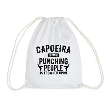 Capoeira - Turnbeutel - Weiß - Vorne