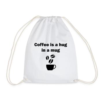 coffee is my love language - Turnbeutel - Weiß - Vorne
