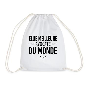 Avocate Design Drole pour Avocate - Sac de sport léger - blanc - Devant
