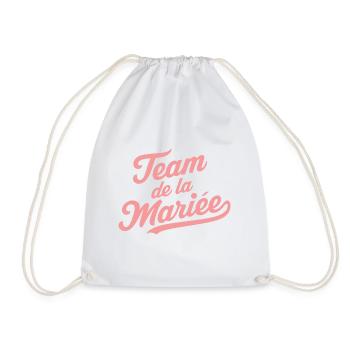 Team de la mariée - Sac de sport léger - blanc - Devant